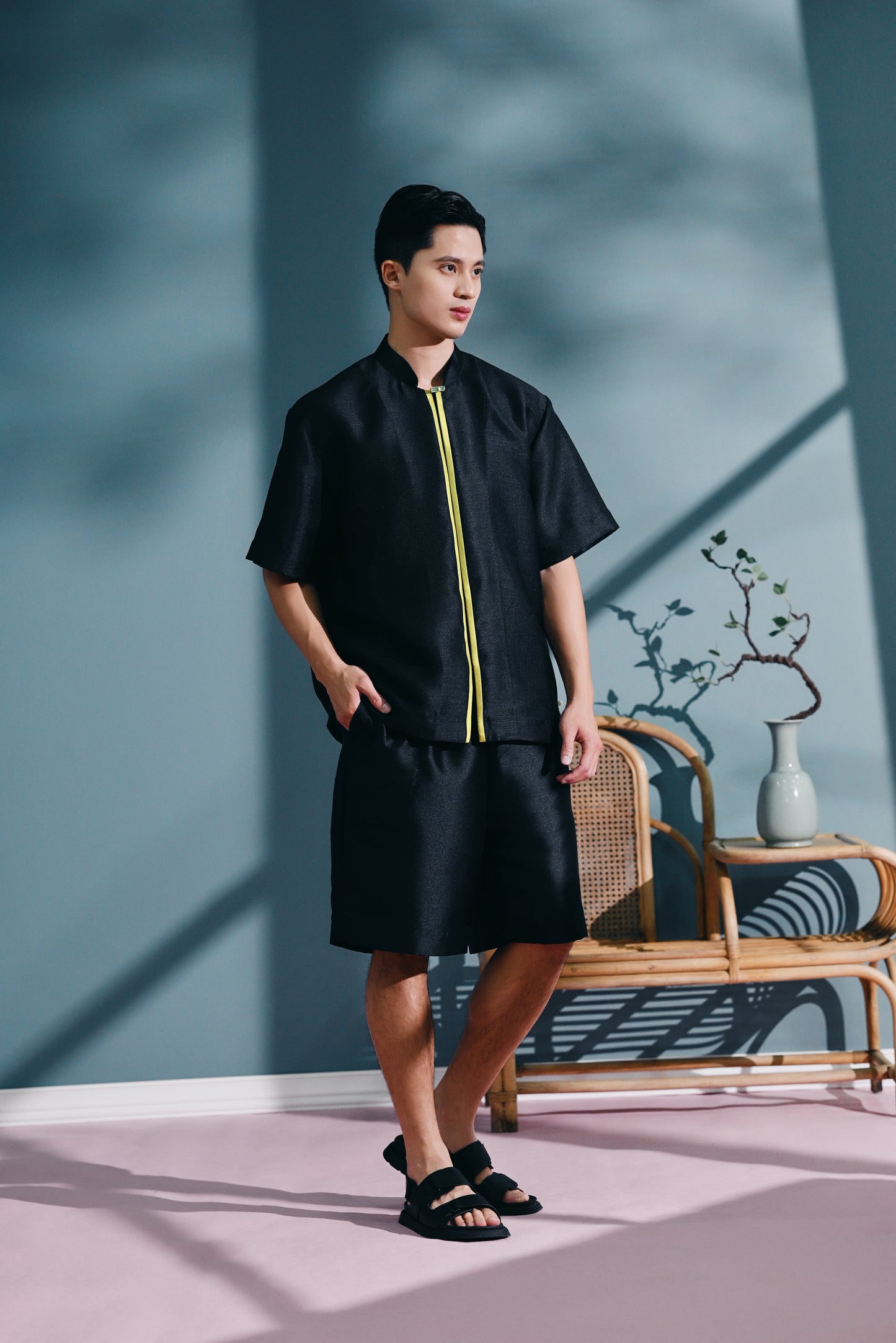 Lóng Jǐng Black Shacket