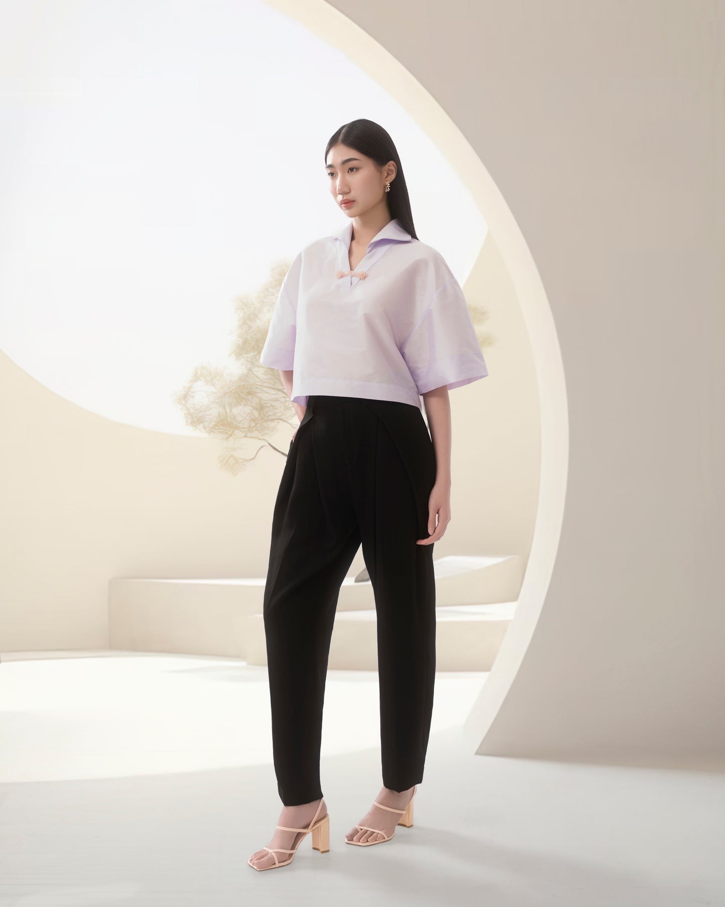 Zhù Lín box cut top