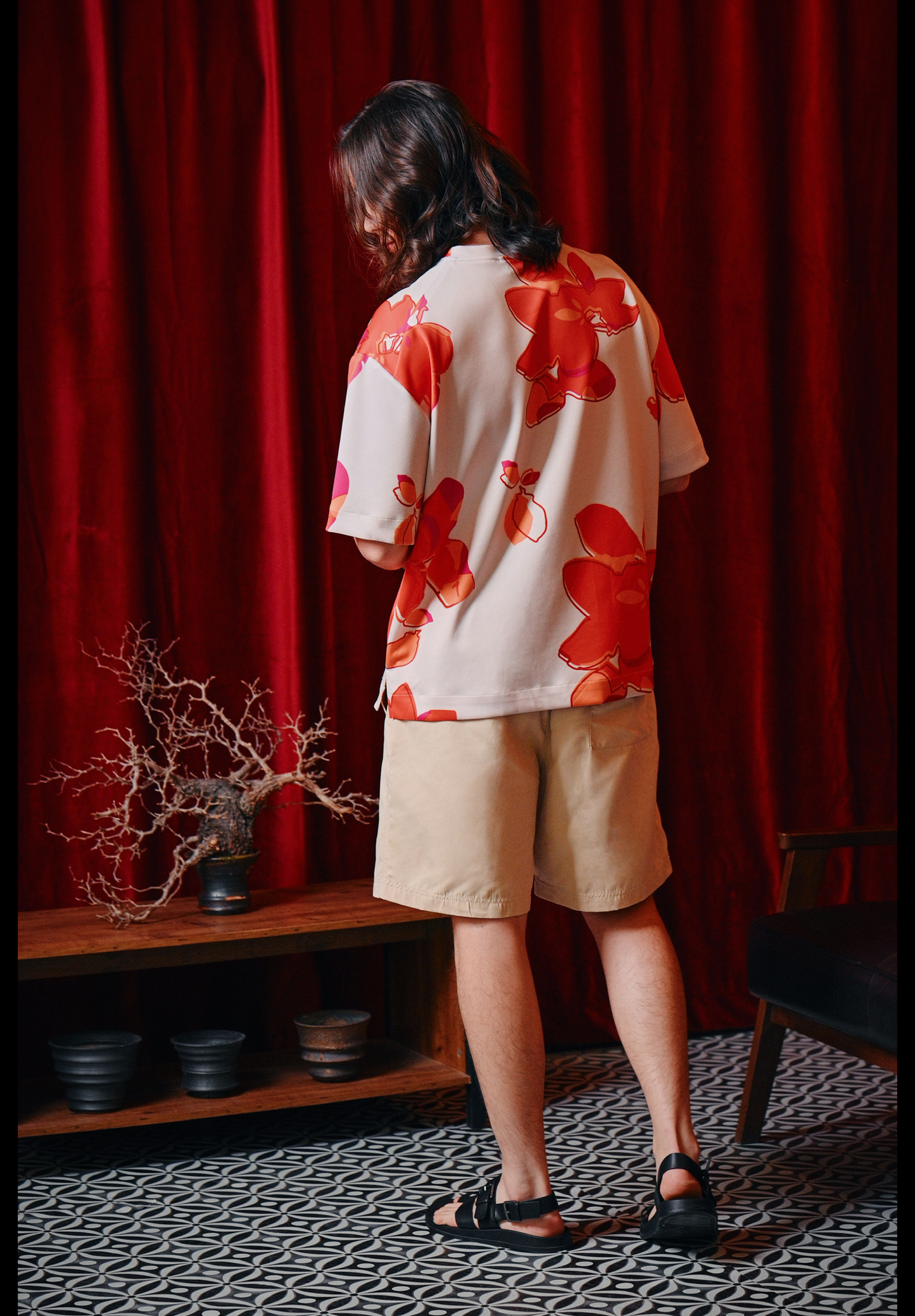 Gùi soft neoprene oversized tee