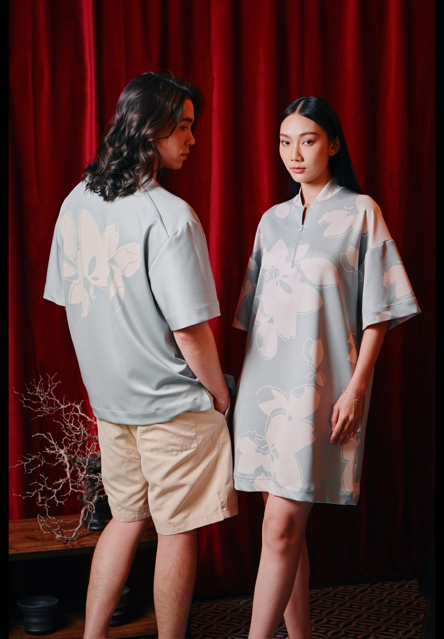 Gùi soft neoprene oversized tee