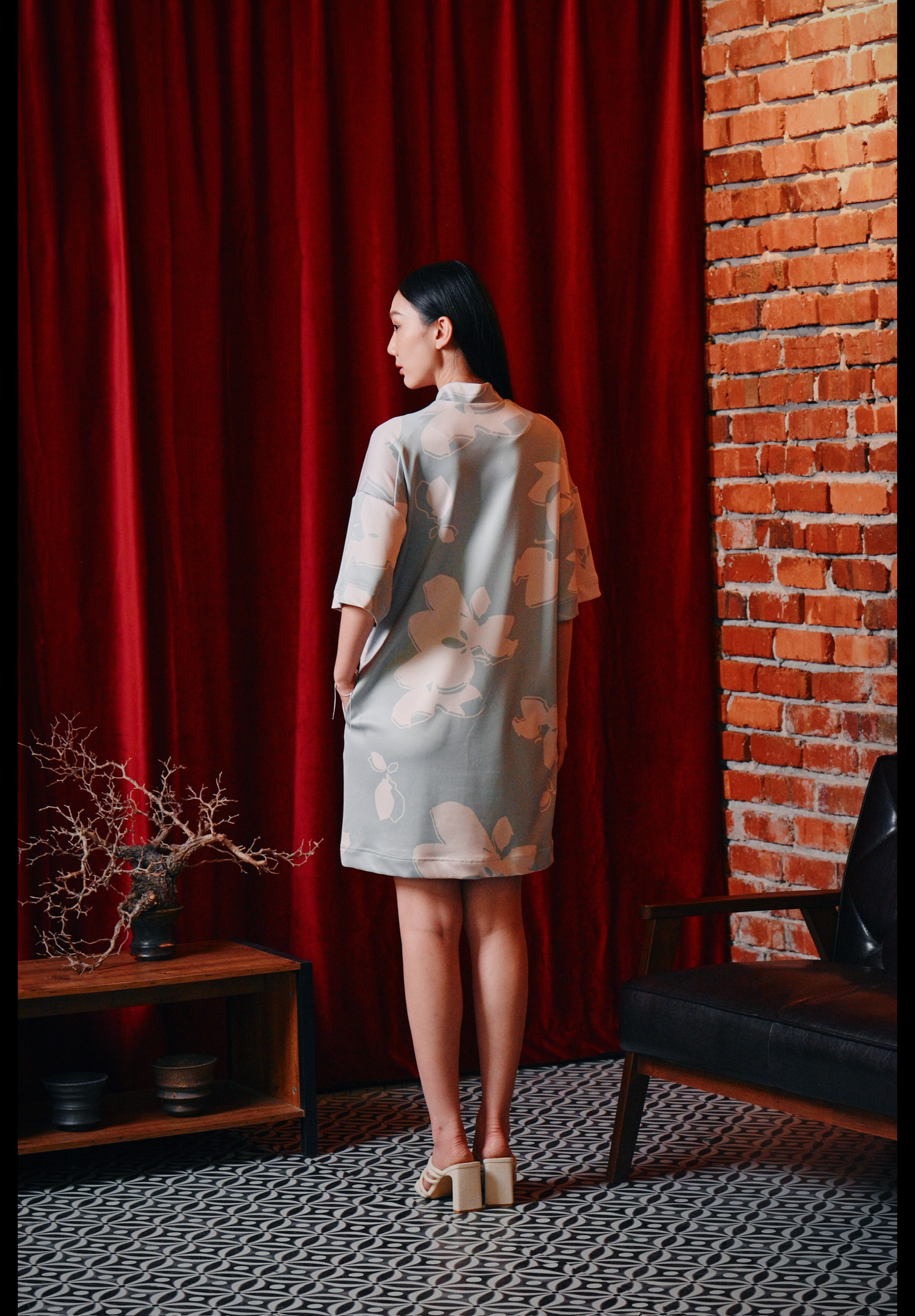 Xīn loose fit dress