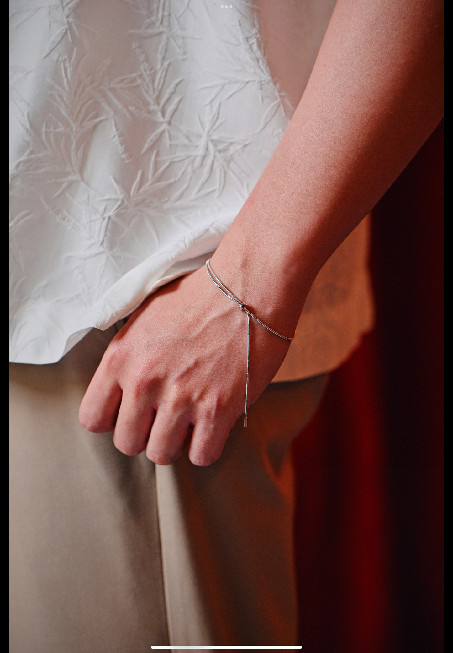 Toggle snake chain bracelet BR001