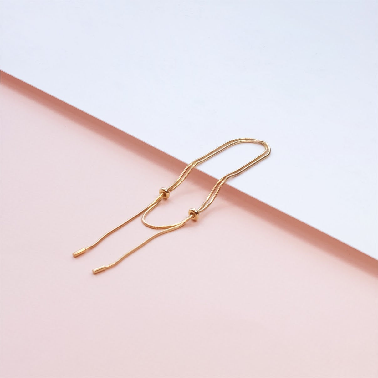 Toggle snake chain bracelet BR001